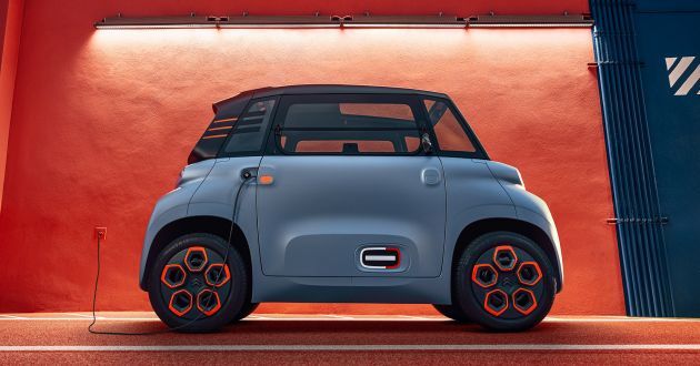 Citroen Ami revealed – cutesy fully-electric microcar with 8 hp electric motor, 5.5 kWh battery; from RM28k