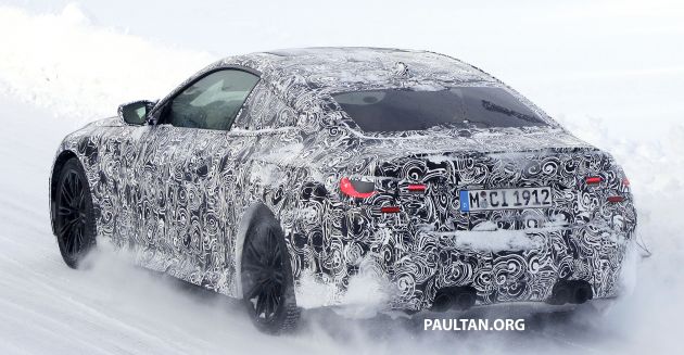 SPYSHOTS: G82 BMW M4 running cold-weather tests