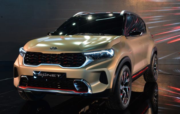 Kia Sonet concept – sub-4m SUV to launch this year