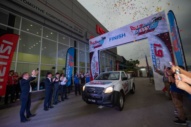 Isuzu D-Max 1.9L Blue Power Dura Challenge – 1,145 km travelled on one tank of diesel, 1,000 kg payload