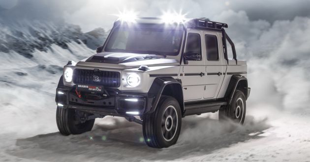 Brabus 800 Adventure XLP debuts – Mercedes-AMG G63 in pick-up form; 4L twin-turbo V8 with 800 PS