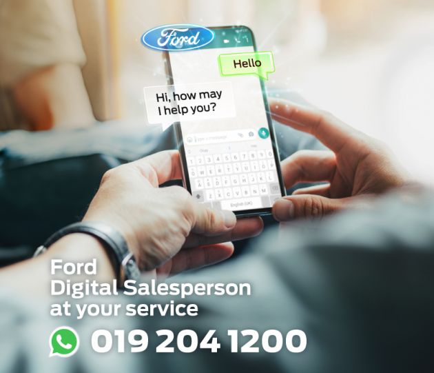 Ford perkenal Digital Salesperson melalui Whatsapp