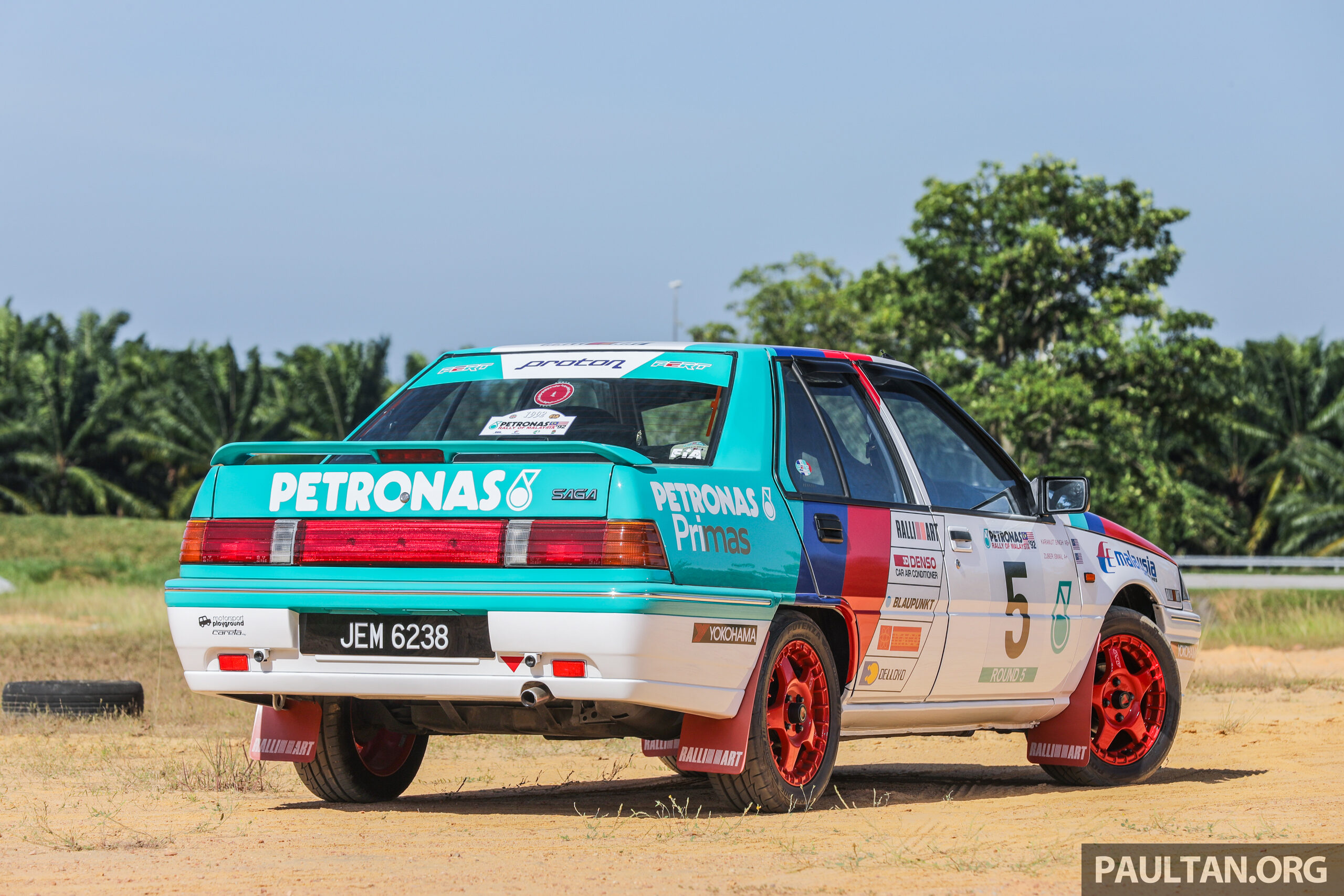 Replika Proton Iswara Group S 2WD Karamjit Singh 1992 – impian kanak-kanak Allan kini tercapai!