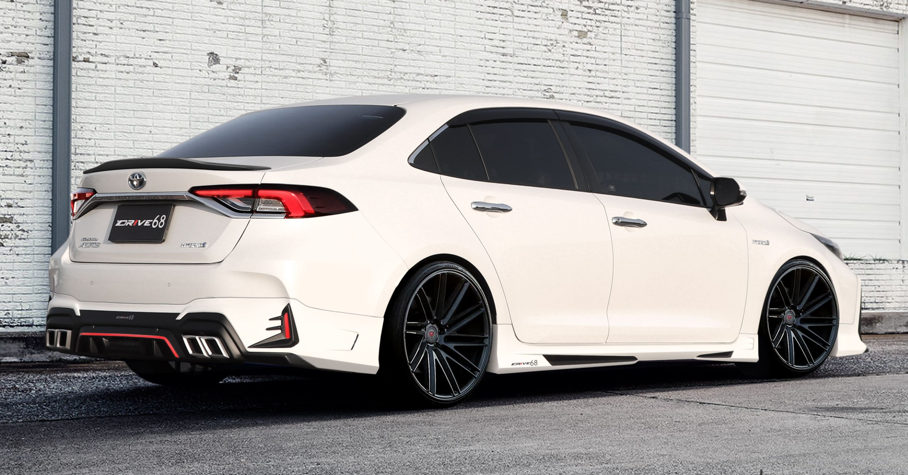 Toyota Corolla Altis 2020 dengan kit Drive68 – segak!