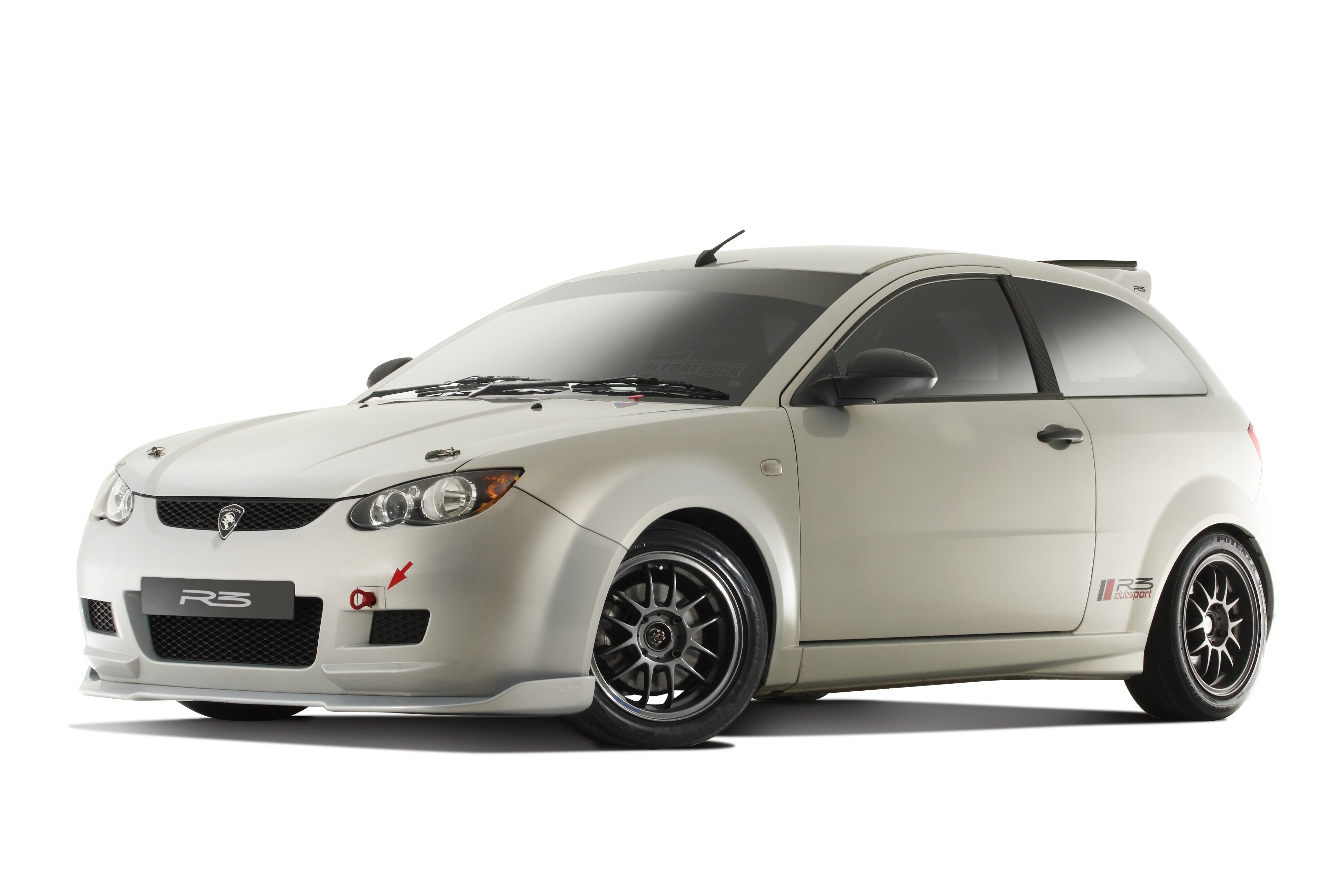 Proton Satria Neo R3 Clubsport – model dengan rollcage ‘halal’ dari kilang, dihasilkan pada 2008