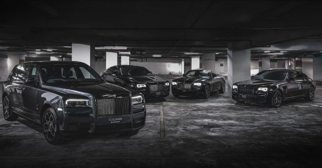 Rolls-Royce Black Badge tiba di M’sia – pakej tingkat taraf lebih sporty untuk Ghost, Wraith, Dawn, Cullinan