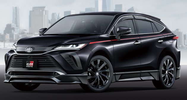 Toyota Harrier 2020 dengan kit badan GR Sports