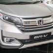 2020 Honda BR-V facelift launched in Malaysia – styling updates, new equipment; priced from RM90k
