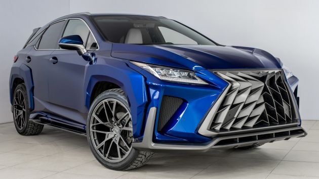 Lexus RX, NX dengan kit badan Goemon dan Kotaro