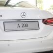 GALLERY: V177 Mercedes-Benz A-Class Sedan in Malaysia – A250 AMG Line vs A200 Progressive Line