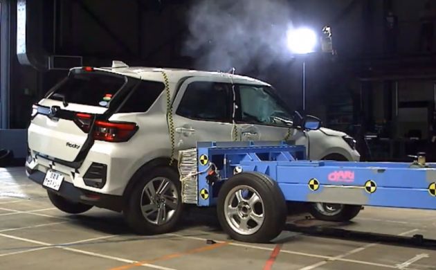 Daihatsu Rocky dapat  penarafan JNCAP lima-bintang