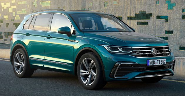 2020 Volkswagen Tiguan facelift debuts – updated styling and equipment; new PHEV, 320 PS R variants