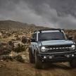 Sixth-generation Ford Bronco debuts – two EcoBoost petrols, removable panels and washable interior