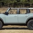 Sixth-generation Ford Bronco debuts – two EcoBoost petrols, removable panels and washable interior