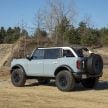 Sixth-generation Ford Bronco debuts – two EcoBoost petrols, removable panels and washable interior
