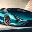 Lamborghini Sian Roadster debuts, 819 PS hybrid V12