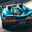 Lamborghini Sian Roadster debuts, 819 PS hybrid V12