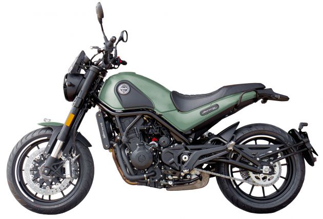 Benelli Leoncino 500 dalam warna baru – harga RM29k