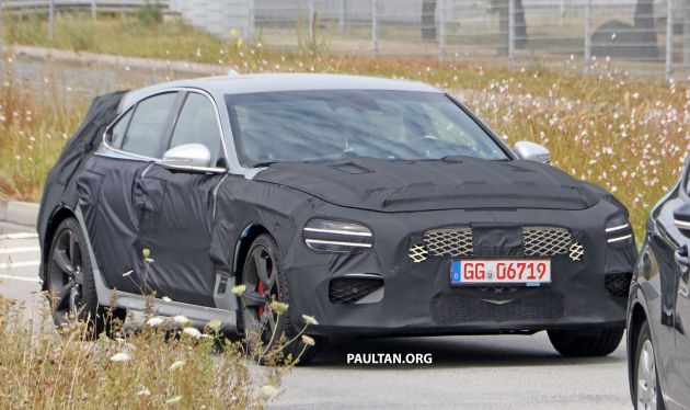 SPYSHOTS: Genesis G70 Shooting Brake seen testing