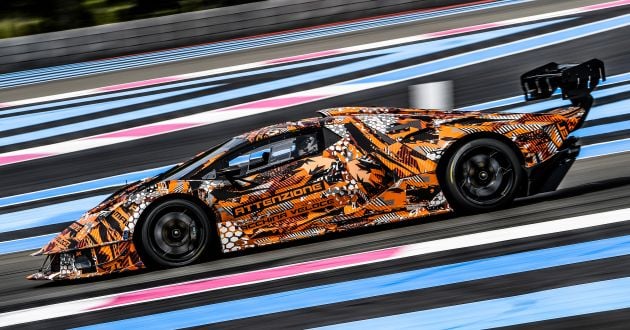 Lamborghini SCV12 – lagi teaser hypercar V12 830 PS
