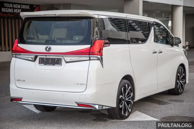 GALLERY: Toyota Alphard full exterior conversion to Lexus LM – genuine Lexus parts only, priced at RM56k