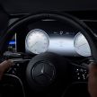 W223 Mercedes-Benz S-Class’ new MBUX detailed – 12.8-inch touchscreen, AR HUD, Interior Assist