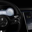 W223 Mercedes-Benz S-Class’ new MBUX detailed – 12.8-inch touchscreen, AR HUD, Interior Assist