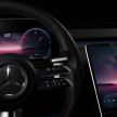 W223 Mercedes-Benz S-Class’ new MBUX detailed – 12.8-inch touchscreen, AR HUD, Interior Assist