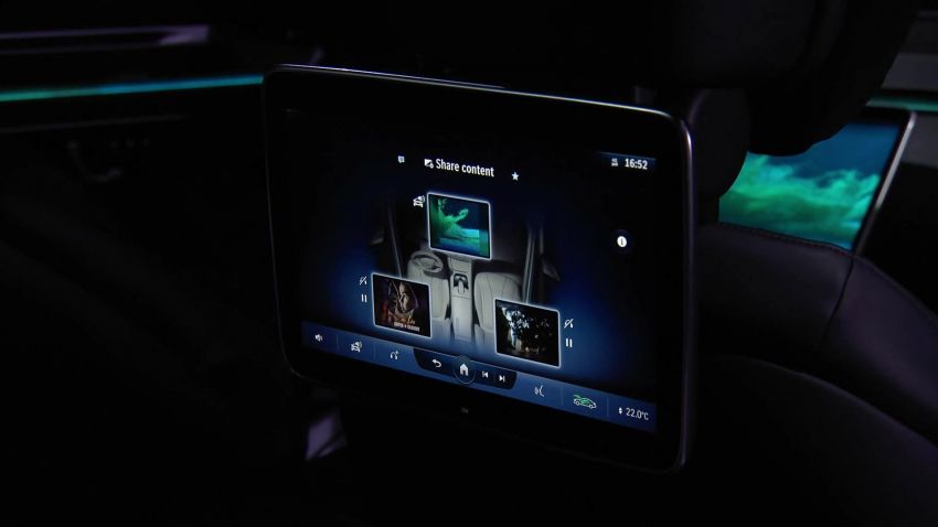 W223 Mercedes-Benz S-Class’ new MBUX detailed – 12.8-inch touchscreen, AR HUD, Interior Assist 1143393