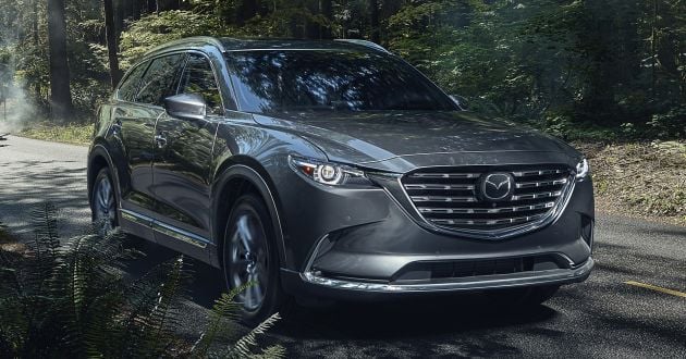 2024 Mazda CX-90 teased – three-row SUV to replace CX-9 in the US; inline-six engine; debuts in Jan 2023