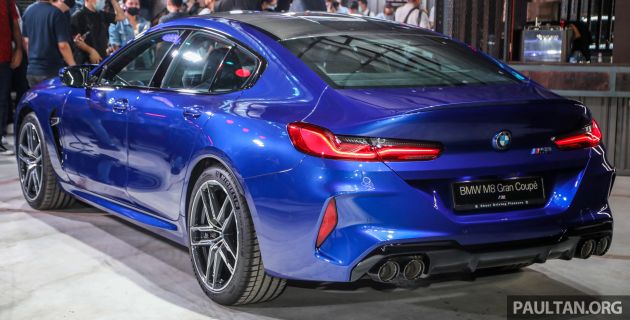 F92 BMW M8 Coupe, F93 M8 Gran Coupe launched in Malaysia – 600 hp and 750 Nm, priced from RM1.45 mil
