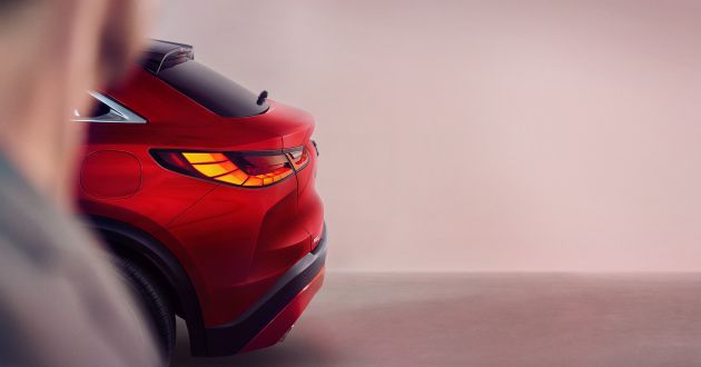 Infiniti QX55 teased again – debuts on November 11