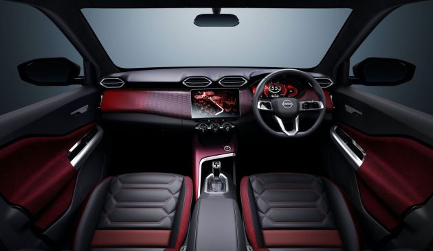 Nissan Magnite Concept – B-SUV’s interior revealed