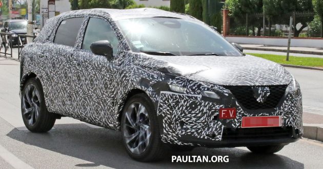 SPYSHOTS: Third-gen Nissan Qashqai spotted testing