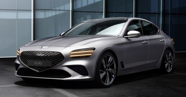 Genesis G70 facelift didedah dengan penampilan baru – saingan Mercedes-Benz C-Class, BMW 3 Series