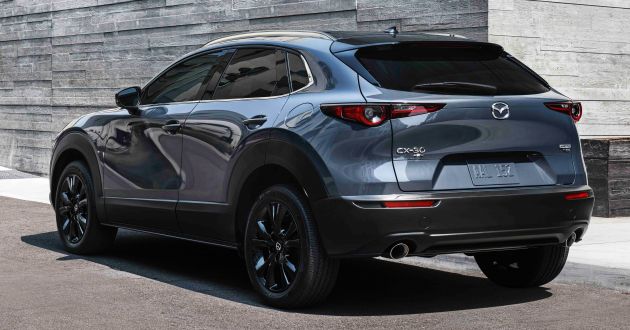 2021 Mazda CX-30 Turbo debuts in the US – 2.5 litre turbo-four with 250 hp, 434 Nm; 6-speed auto, AWD