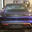 2020 Porsche Taycan launched in Malaysia – up to 761 PS and 1,050 Nm, 464 km EV range; from RM725k