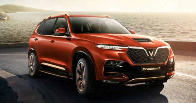 VinFast President SUV — 420 hp, 6.2 liter V8, laju cecah 300 km/j; 500 unit, dari RM680k di Vietnam