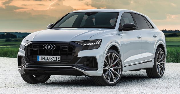 2021 Audi Q8 TFSI e quattro – plug-in hybrid model debuts with 462 PS, 700 Nm; 47 km pure electric range