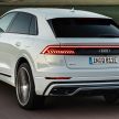 2021 Audi Q8 TFSI e quattro – plug-in hybrid model debuts with 462 PS, 700 Nm; 47 km pure electric range
