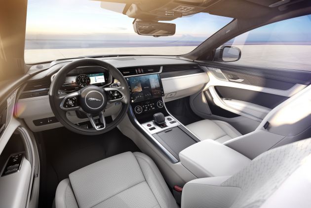 2021 Jaguar XF facelift debuts – new 2.0L mild-hybrid diesel, major interior overhaul; better tech and safety