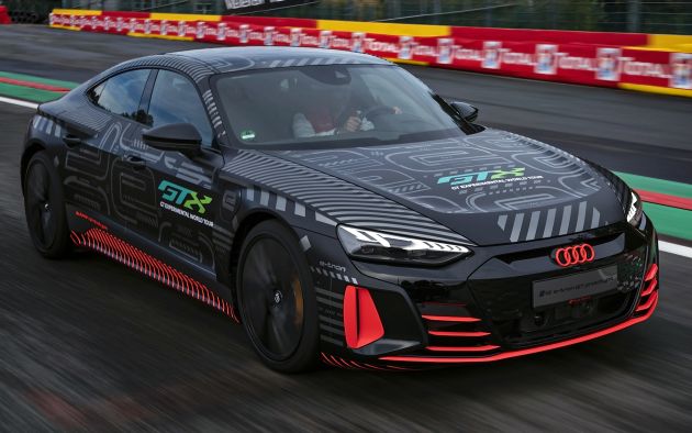 Audi RS e-tron GT teased as 24 Hours of Spa pace car