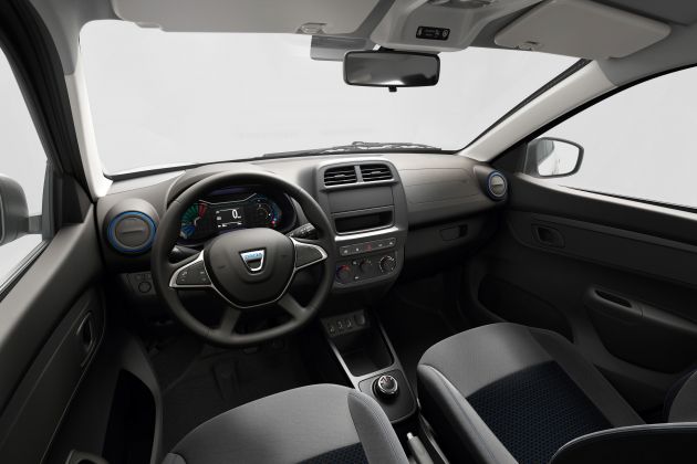Dacia Spring Electric debuts – small EV with 44 hp and 225 km range; car-sharing and commercial variants