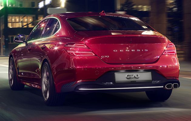 Genesis G70 facelift detailed for Korea – same petrol and diesel engines as before, AWD gets drift mode