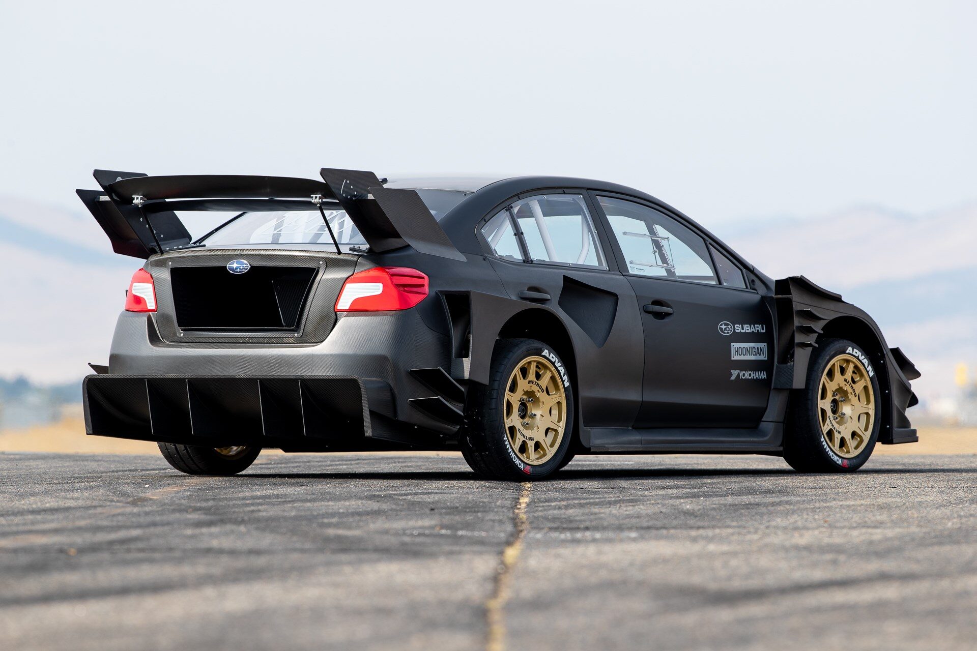 Subaru WRX STI Travis Pastrana untuk Gymkhana 11 didedahkan – badan karbon sepenuhnya, kit aero gila!