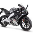 Zongshen China files patent for Aprilia 150 flat-tracker