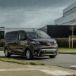 2021 Toyota Proace Verso Electric revealed for Europe – two battery options; up to 330 km EV range; 134 hp