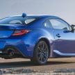 2022 Subaru BRZ debuts – redesigned second-gen sports car gets a 2.4L boxer engine; 228 hp, 249 Nm