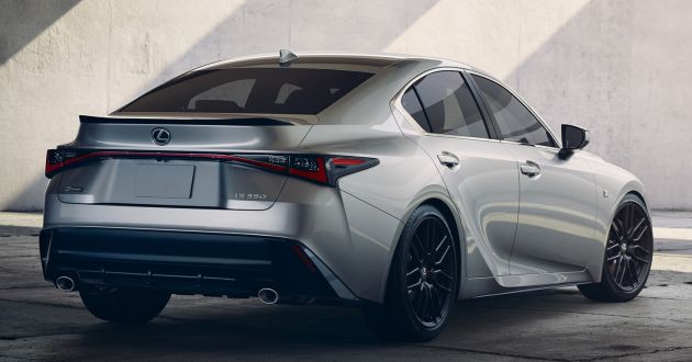 2021 Lexus IS facelift launched in Thailand – hybrid powertrain only; three trim levels; priced from RM362k