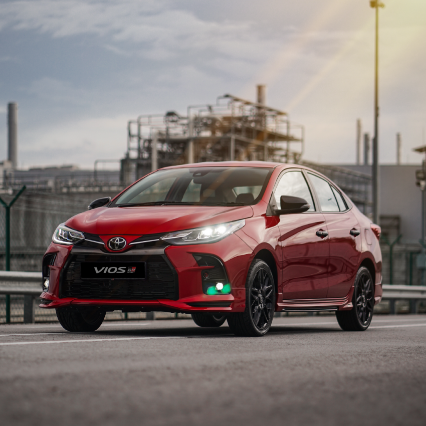 Toyota Vios GR-S launched in Malaysia – “10-speed” CVT, sports suspension, 17-inch rims; from RM95k 1225243